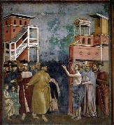 GIOTTO di Bondone Renunciation of Wordly Goods oil painting picture wholesale